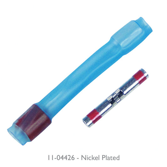 Raychem Butt Splice Red Nickel-Plated (Pack Of 25)