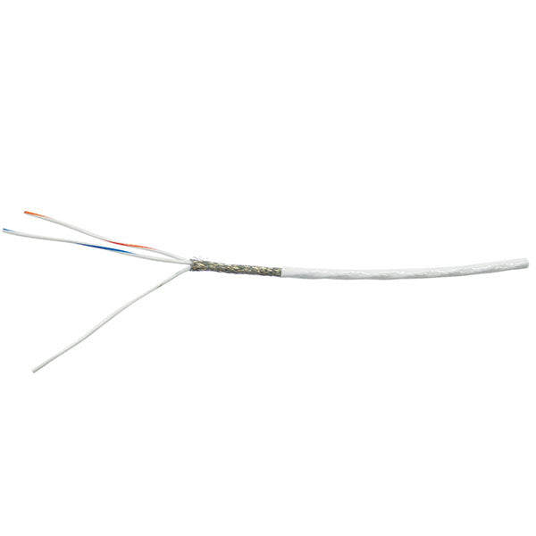 Shielded 18GA 3 Conductor White Wire M27500-18TG3T14