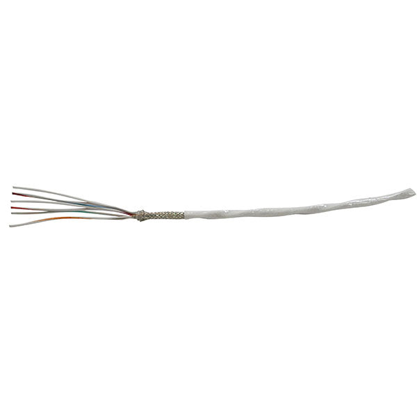 Shielded 22GA 6 Conductor White Wire M27500-22TG6T14