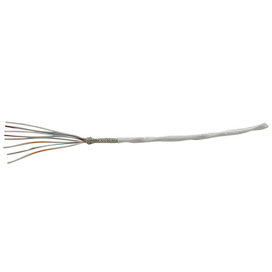Shielded 22GA 8 Conductor White Wire M27500-22TG8T14