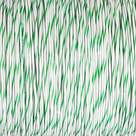 Unshielded 22GA White - Green Wire M22759/16-22-95