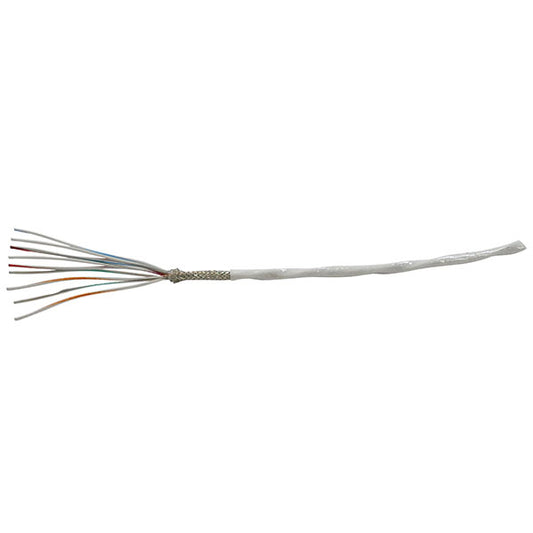 Shielded 22GA 9 Conductor White Wire M27500-22TG9T14