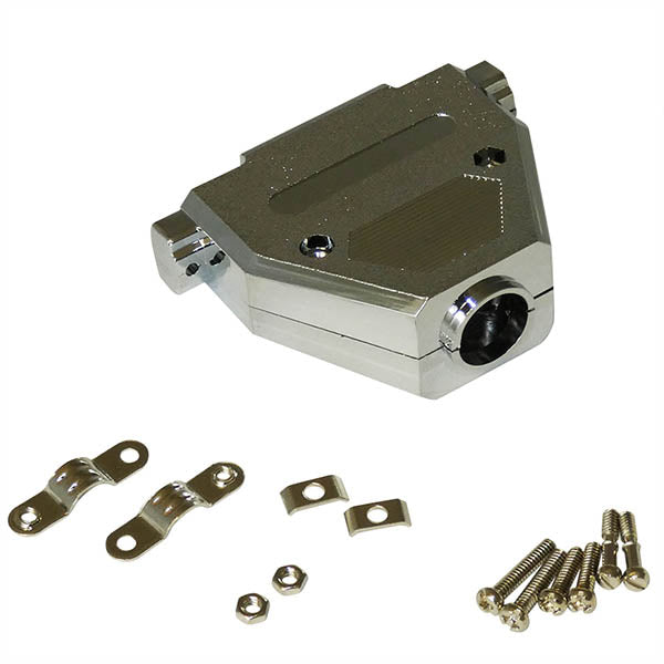 37 Pin Silver Sub-D Connector Clamp Housing