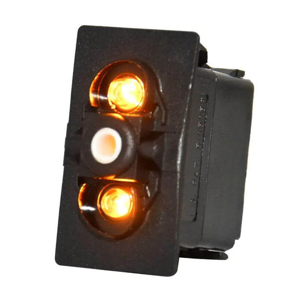 Carling Switch Body On-Off-On White Lamp Light
