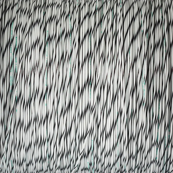 Unshielded 18GA White - Black Wire M22759/16-18-90