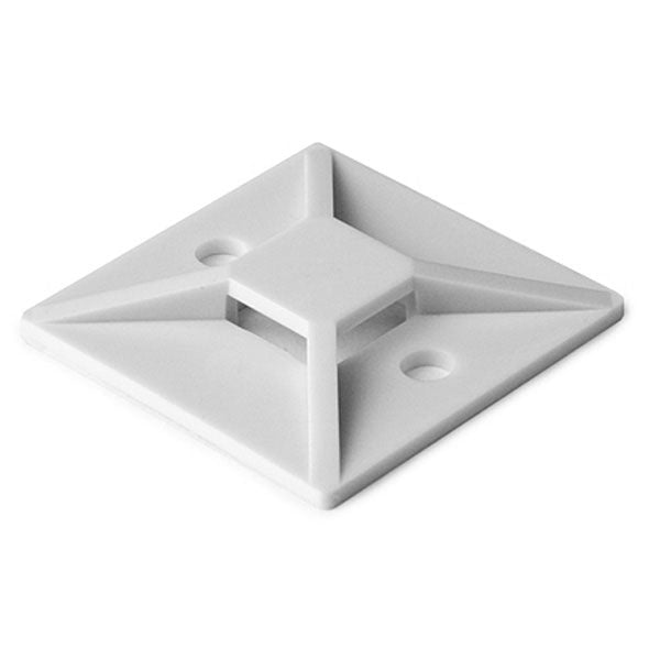 Hellermann Tyton MB5A10C2 Cable Tie Mount 100 Pack