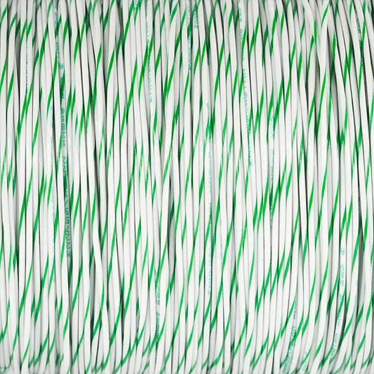 Unshielded 16GA White - Green Wire M22759/16-16-95