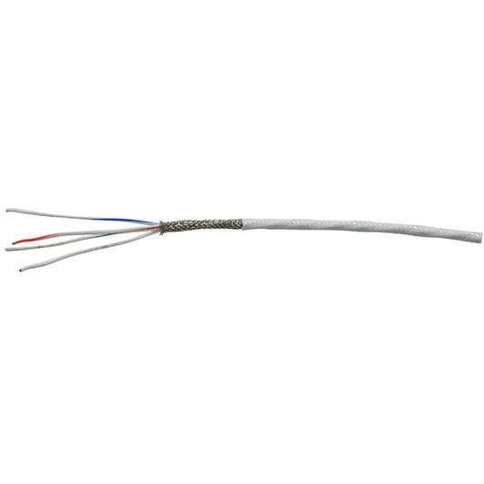 Shielded 18Ga 4 Conductor White Wire M27500-18TG3T14