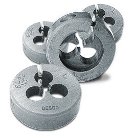 Adjustable Round Split Dies 8-32 Left Hand