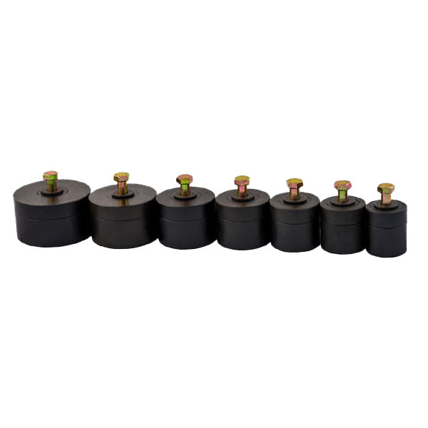 Mittler 7Pc Aircraft Punch & Flare Set 1 Thru 3