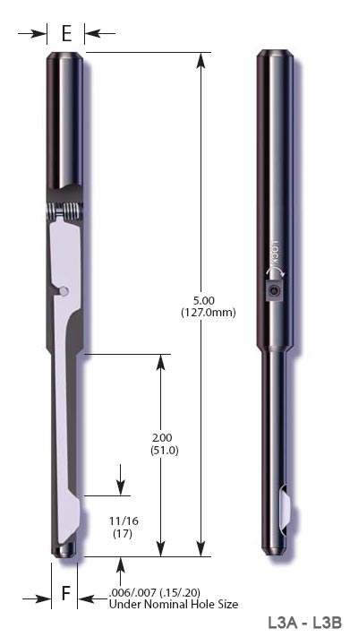 EZ Burr High Speed Steel 1/4