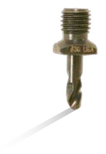 #35 (.110) 1/4-28 Threaded Drill Bit,HSS 1/2 Long