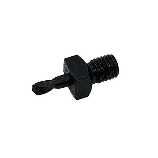 #12 (.189) 1/4-28 Threaded Drill Bit,Cobalt 9/16 Long