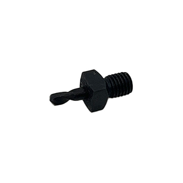 #30 (.1285) 1/4-28 Threaded Drill Bit,Cobalt 9/16 Long