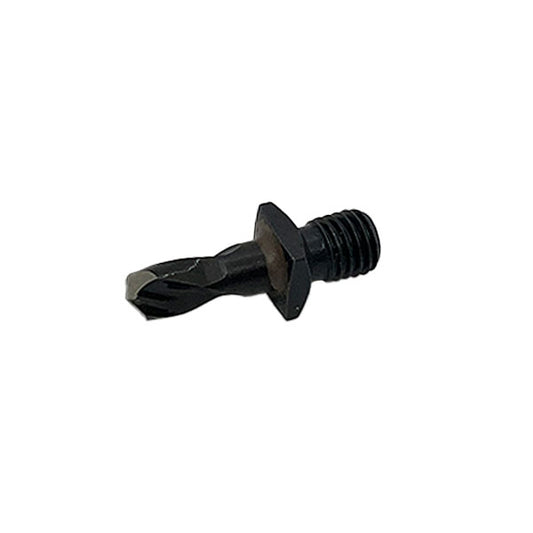 #10 (.1935) 1/4-28 Threaded Drill Bit,Cobalt 9/16 Long