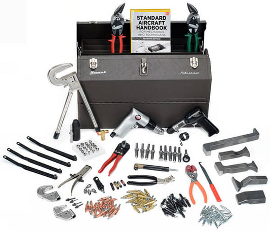 ATS Deluxe Rivting Kit With Pro 2X Rivet Gun