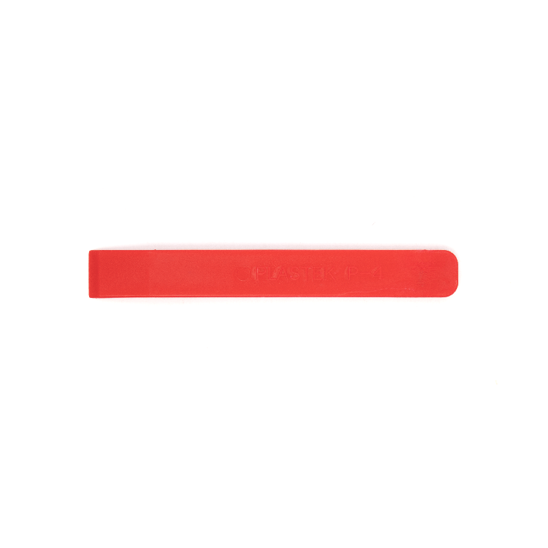 Crew Tool - 6 Inch Single Ended Celcon Scraper - Red