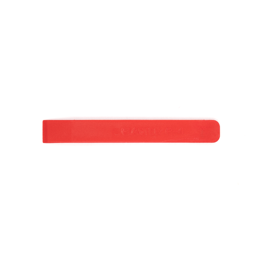 Crew Tool - 6 Inch Single Ended Celcon Scraper - Red