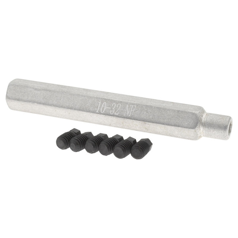 Center-Locating Transfer Punch For Threaded Holes 6 Screws One Holder Size 10-32