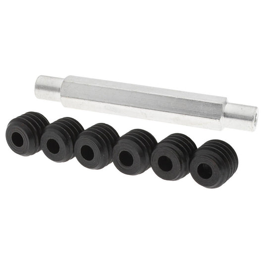 Center-Locating Transfer Punch For Threaded Holes 6 Screws One Holder Size 1/2 -13