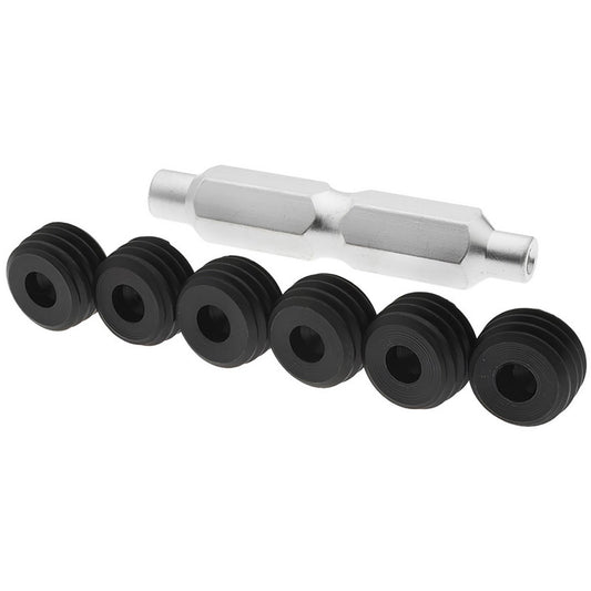 Center-Locating Transfer Punch For Threaded Holes 6 Screws One Holder Size 3/4 -10