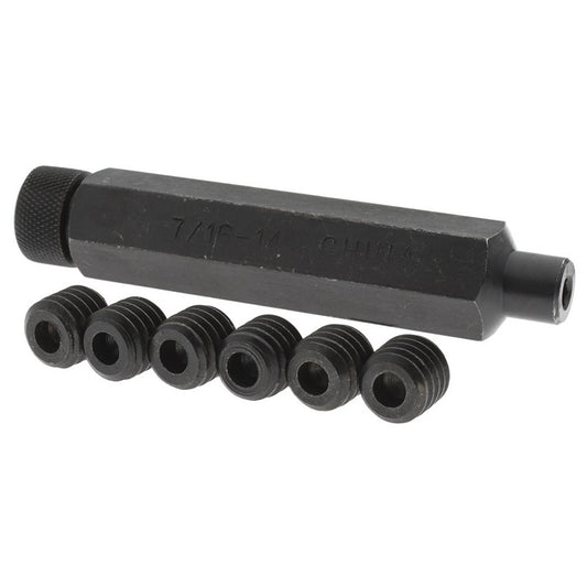 Center-Locating Transfer Punch For Threaded Holes 6 Screws One Holder Size 7/16 -14