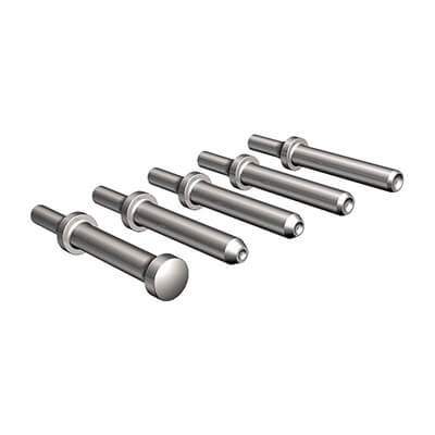 5 Pc Straight Rivet Set Mix