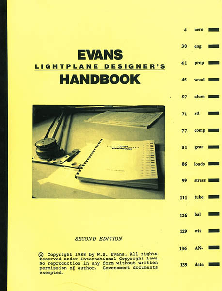 Vp-1 Volksplane Evans Designers Handbook