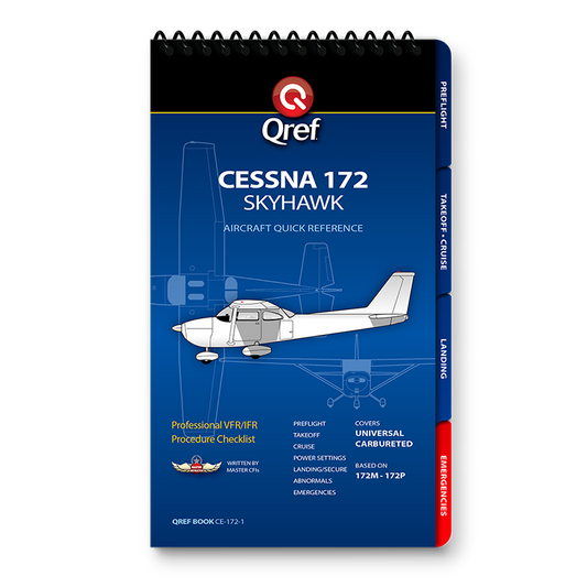Cessna 172 Universal QREF Book