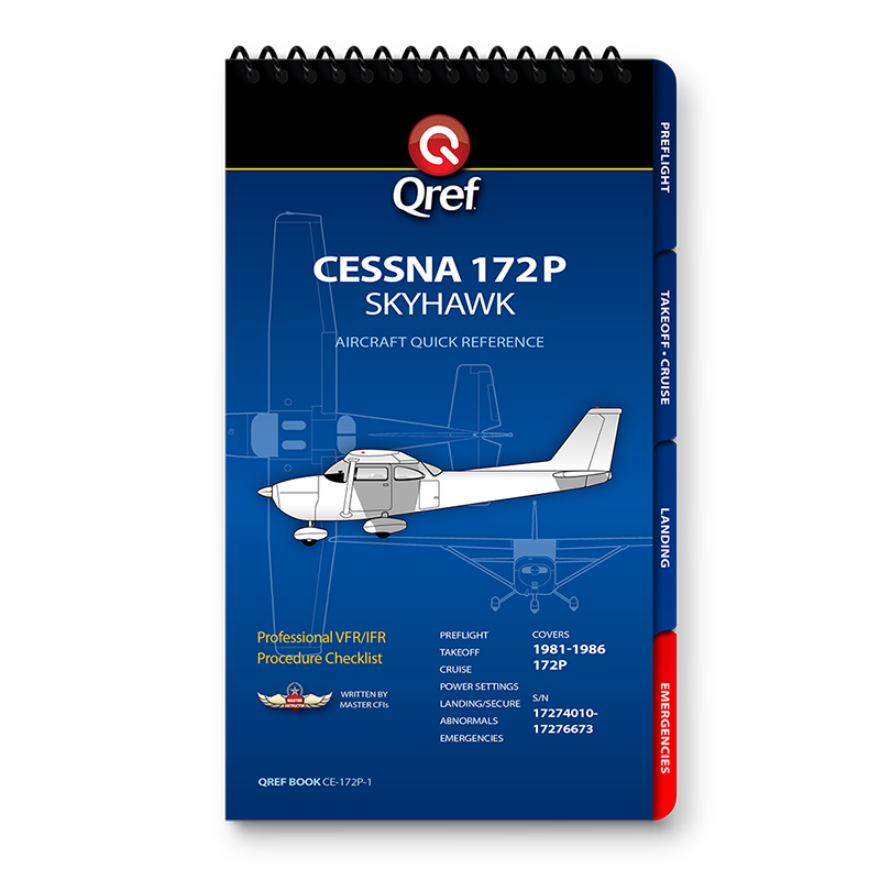 Cessna 172P QREF Book