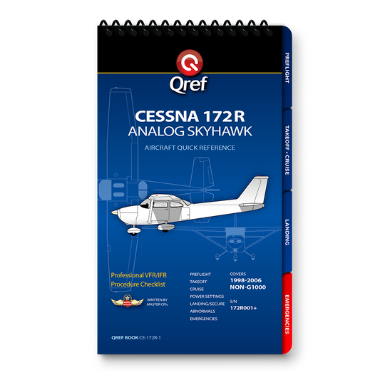 Cessna 172R QREF Book
