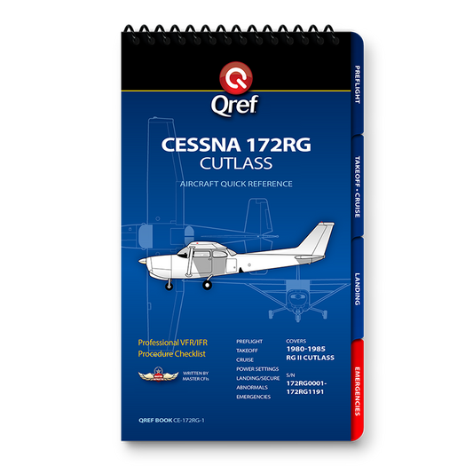 Cessna 172Rg QREF Book