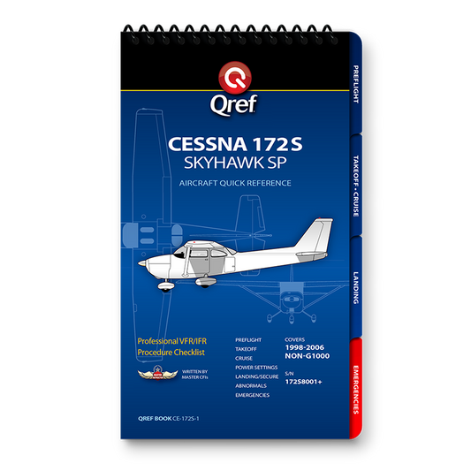 Cessna 172S QREF Book