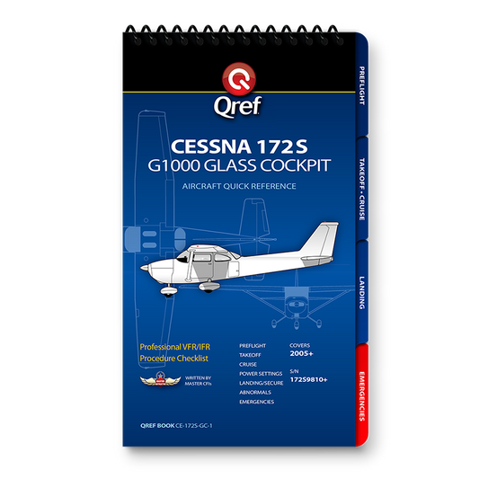 Cessna 172S G1000 QREF Book