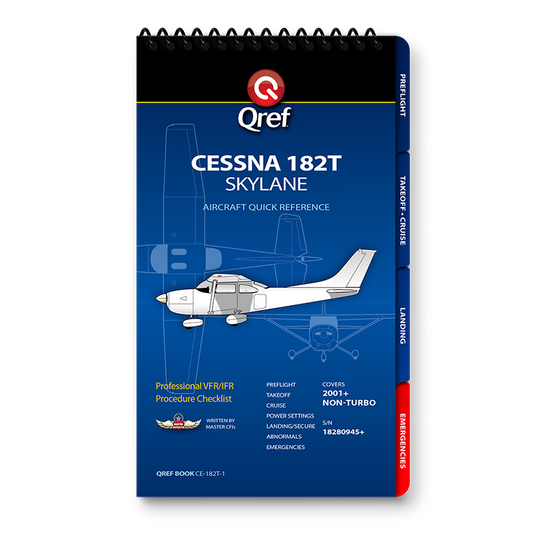 Cessna 182T Analog QREF Book