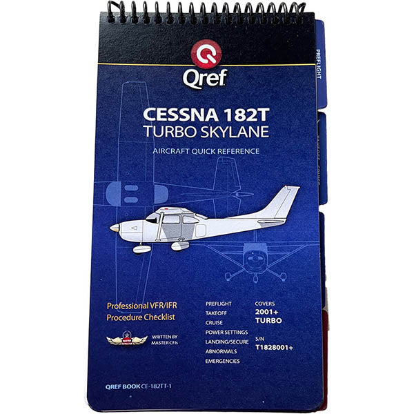 Cessna Turbo 182T QREF Book