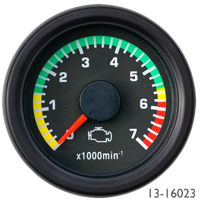 UL Flight Line 2 Engine Tachometer 0-7000 12V