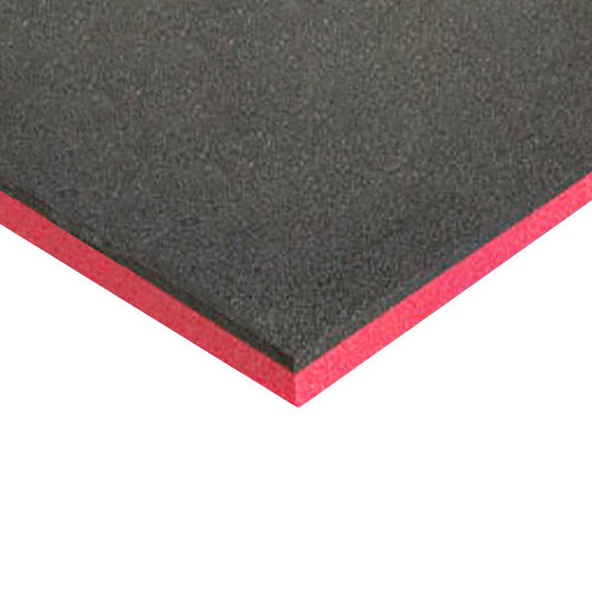 Black And Red Tool Foam Blank 18X24