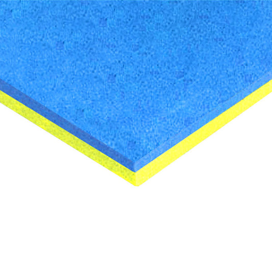 Blue And Yellow Tool Foam Blank 24X36