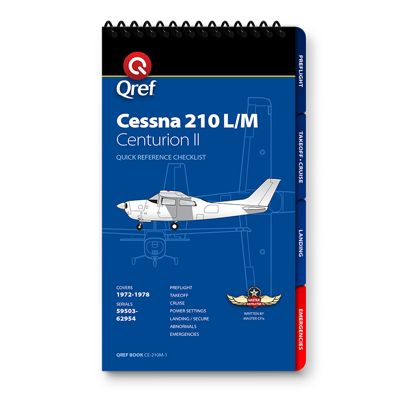 QREF Book Cessna 210M-1