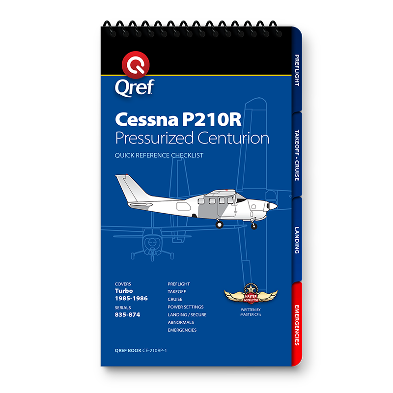 QREF Book Cessna P210R Press