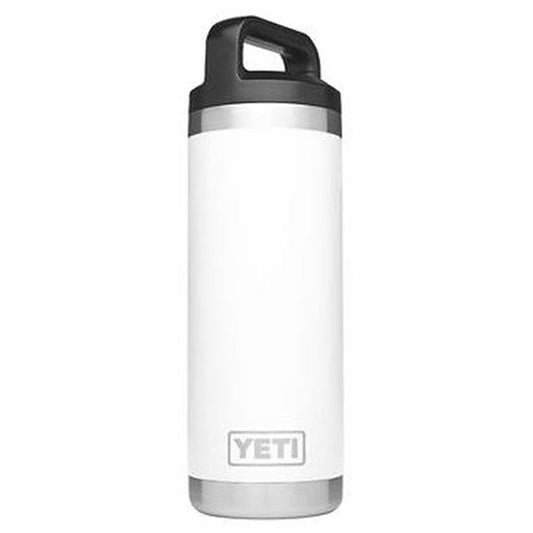 21071504042 YETI Rambler 18Oz Bottle With Chug Cap White