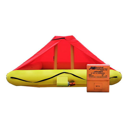 Avi Non-TSO 9 Person Life Raft With Canopy 1900B-3