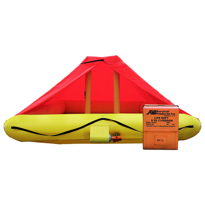 Avi Non-TSO 9 Person Life Raft With Standard Survival Kit 1900B-1/2000B-2