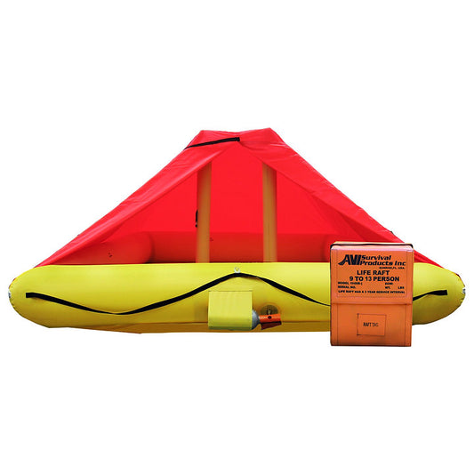 Avi Non-TSO 9 Person Life Raft With Standard Survival Kit 1900B-1/2000B-2