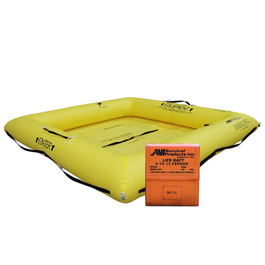Avi Non-TSO 9 Person Life Raft 1900B-1