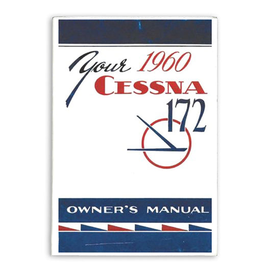 Cessna 172A 1960 Owners Manual