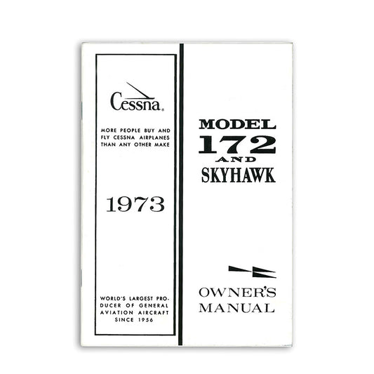 Cessna 172M & Skyhawk 1973 Owners Manual