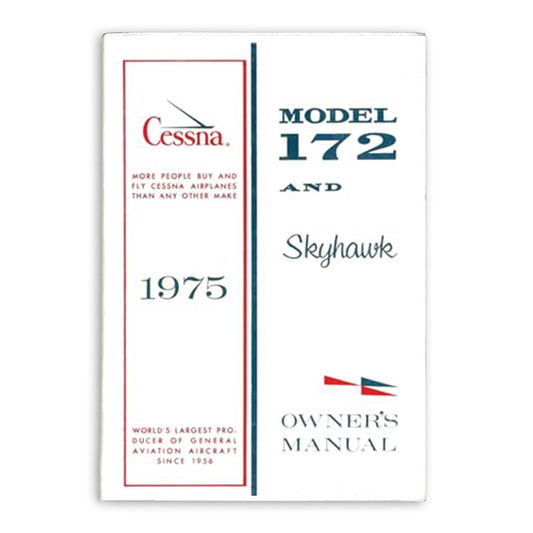 Cessna 172M & Skyhawk 1975 Owners Manual