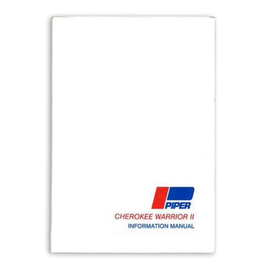 Piper PA28-161 Warrior II 1983-94 Pilots Information Manual